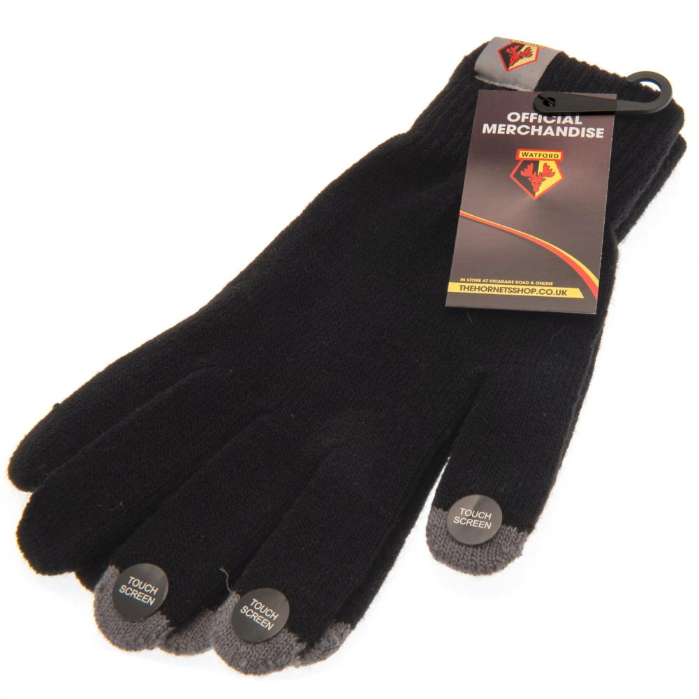 Watford FC Knitted Gloves Adults