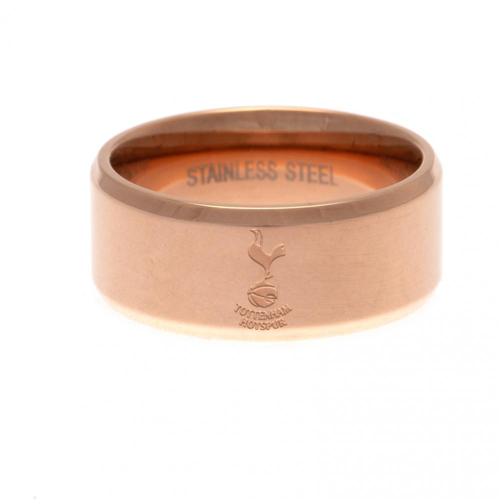 Tottenham Hotspur FC Rose Gold Plated Ring Medium