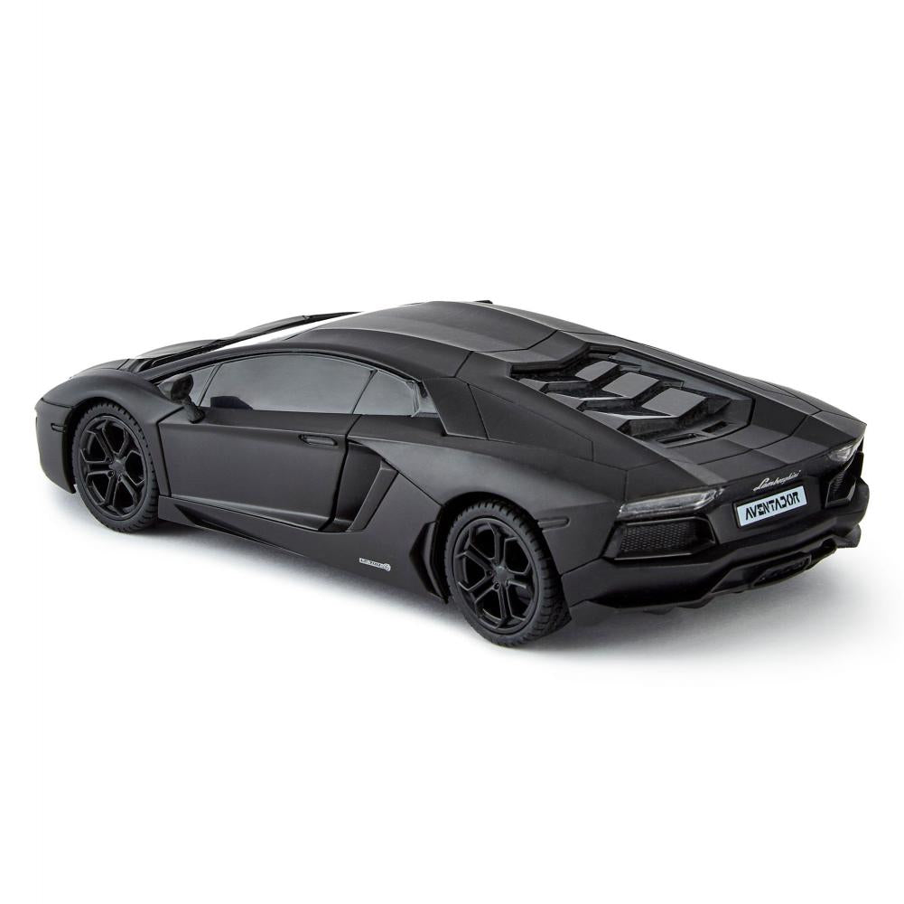 Lamborghini Aventador Radio Controlled Car 1:24 Scale Black