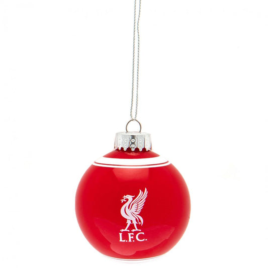 Liverpool FC Glass Bauble