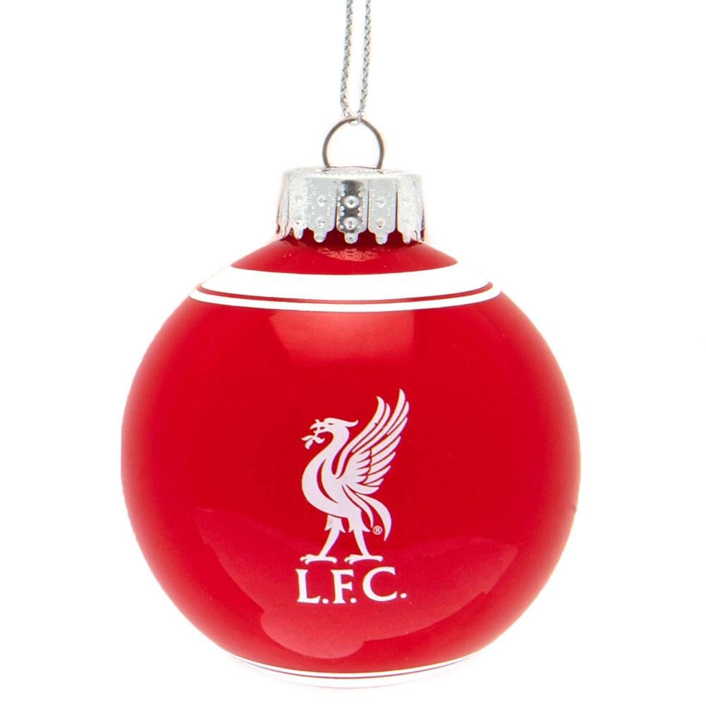 Liverpool FC Glass Bauble