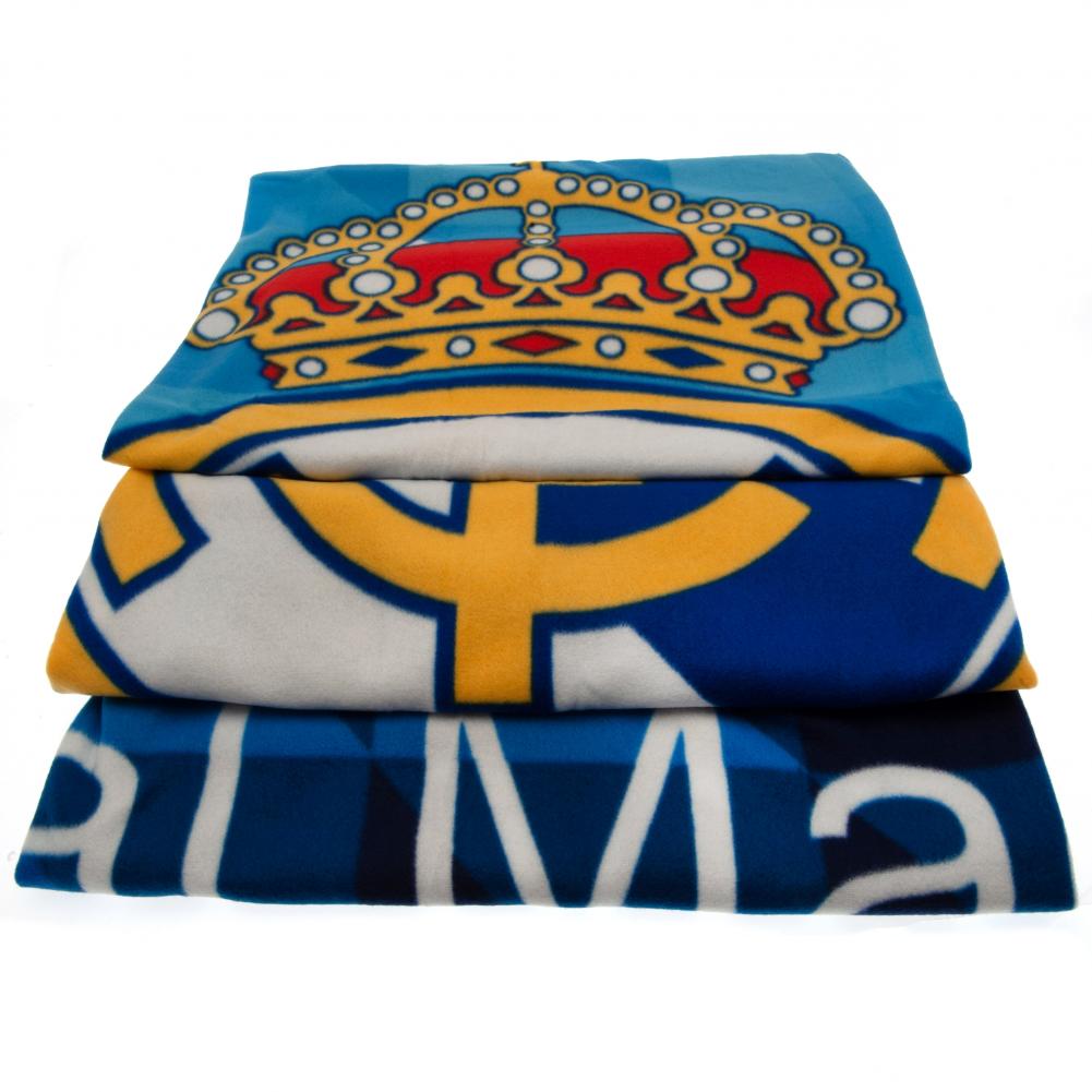皇家马德里足球俱乐部羊毛毯 XL