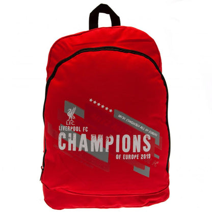 Liverpool FC Champions Of Europe Backpack