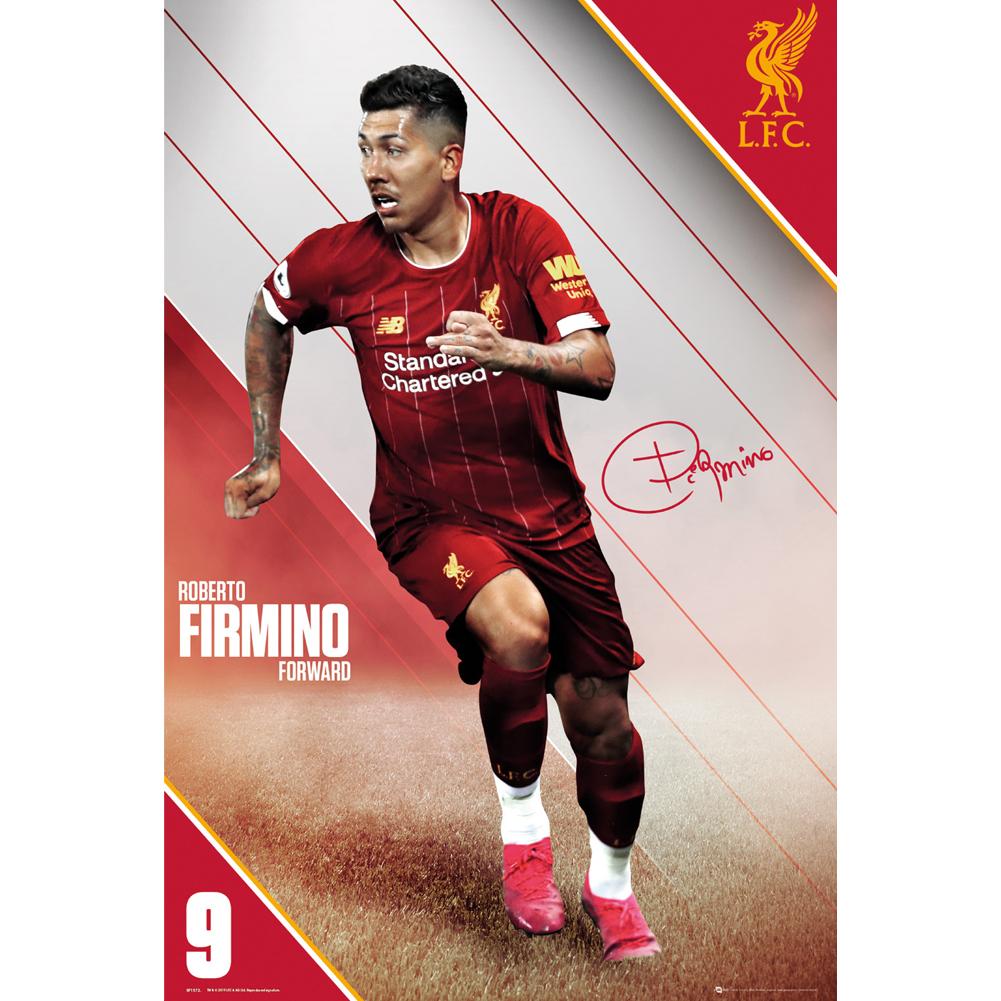 利物浦足球俱乐部海报 Firmino 17