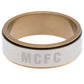 Manchester City FC Bi Colour Spinner Ring Medium