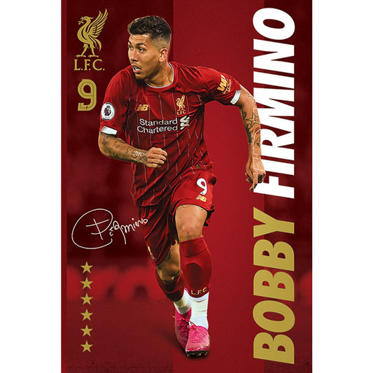 利物浦足球俱乐部海报 Firmino 35