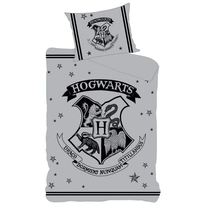 Harry Potter Single Duvet Set Hogwarts
