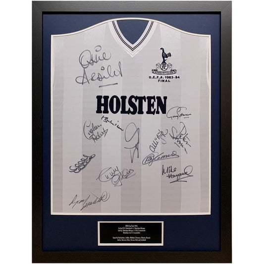 Tottenham Hotspur FC 1984 UEFA Cup Final Signed Shirt (Framed)