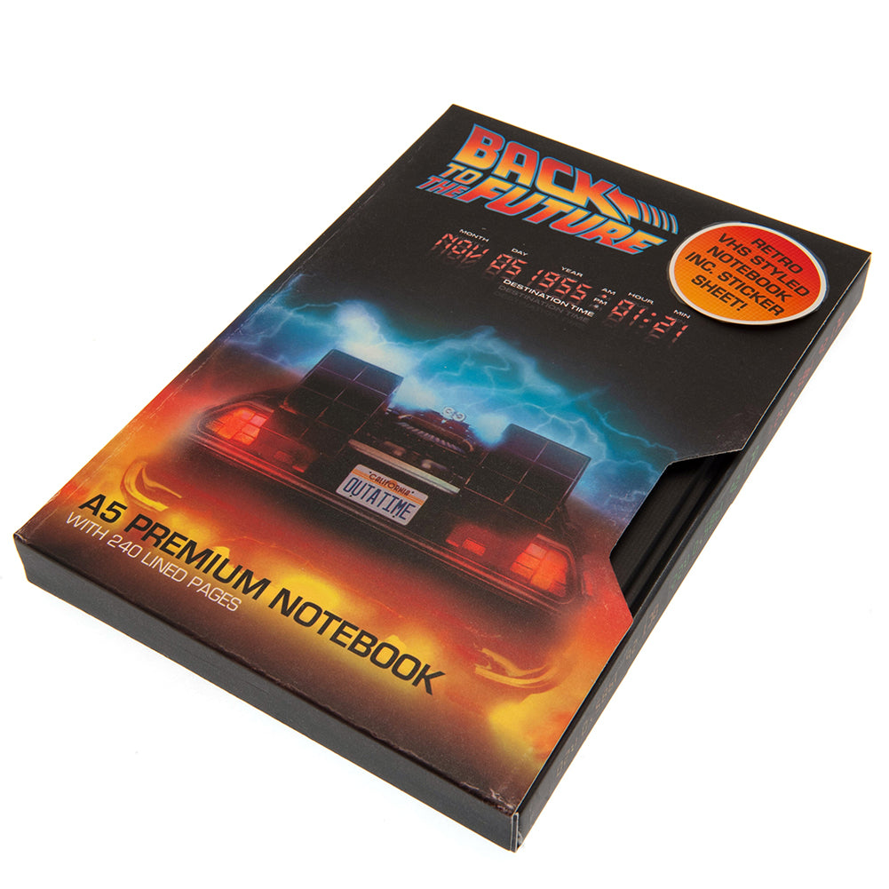 Back To The Future Premium Notebook VHS