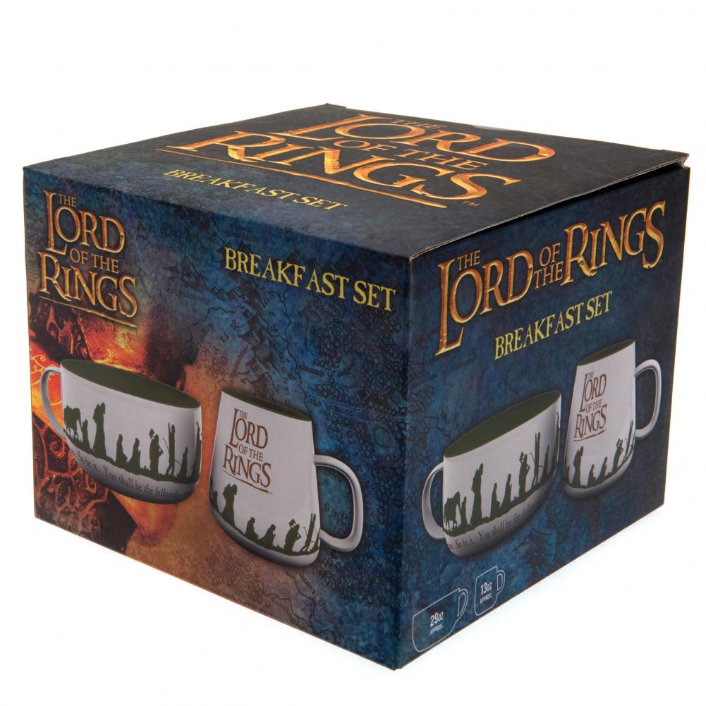 The Lord Of The Rings Breakfast Set