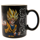 Dragon Ball Z Heat Changing Mug Saiyans