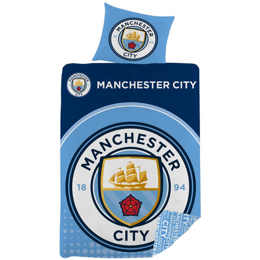 Manchester City FC Single Duvet Set LC