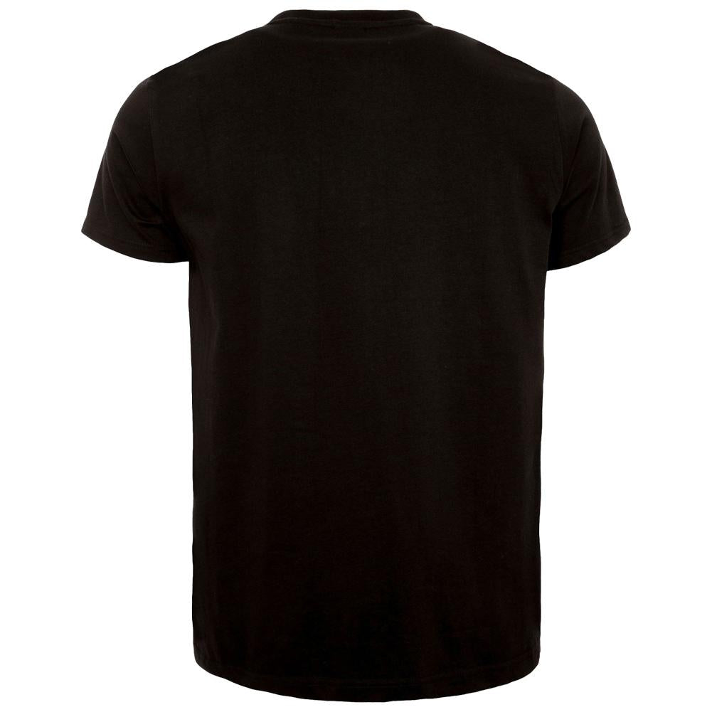 Liverpool FC Crest T Shirt Mens Black L