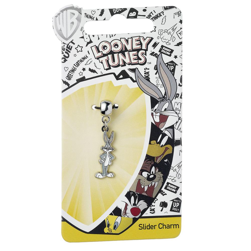 Looney Tunes Silver Plated Charm Bugs Bunny
