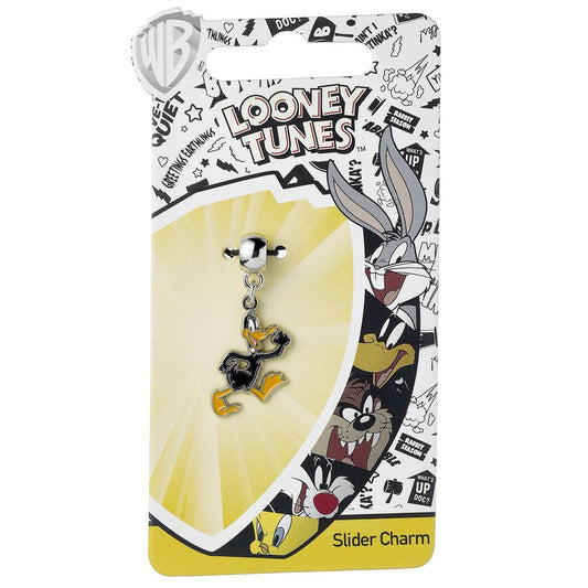 Looney Tunes Silver Plated Charm Daffy Duck