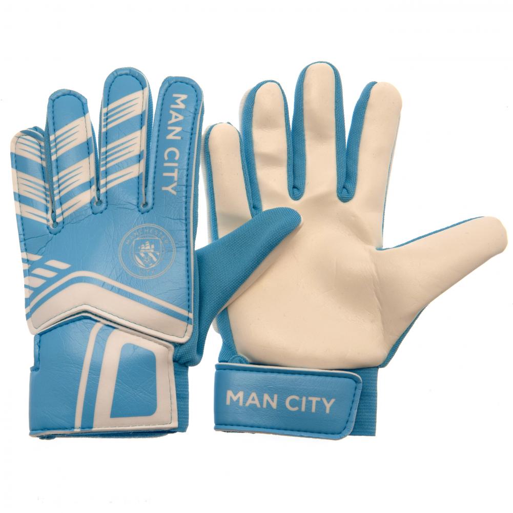 Manchester City FC Goalkeeper Gloves Yths