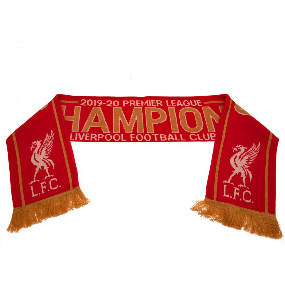 リバプールFCプレミアリーグチャンピオンスカーフ