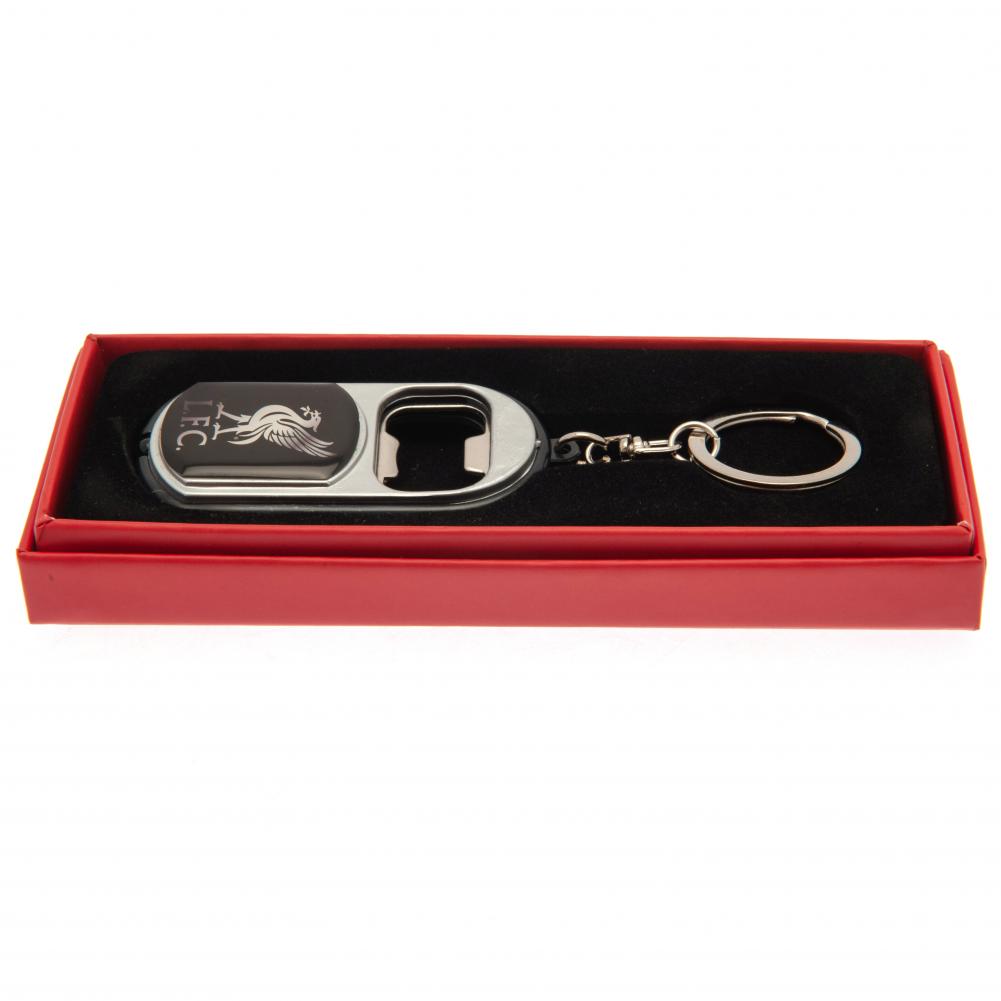 Liverpool FC Keyring Torch Bottle Opener BK