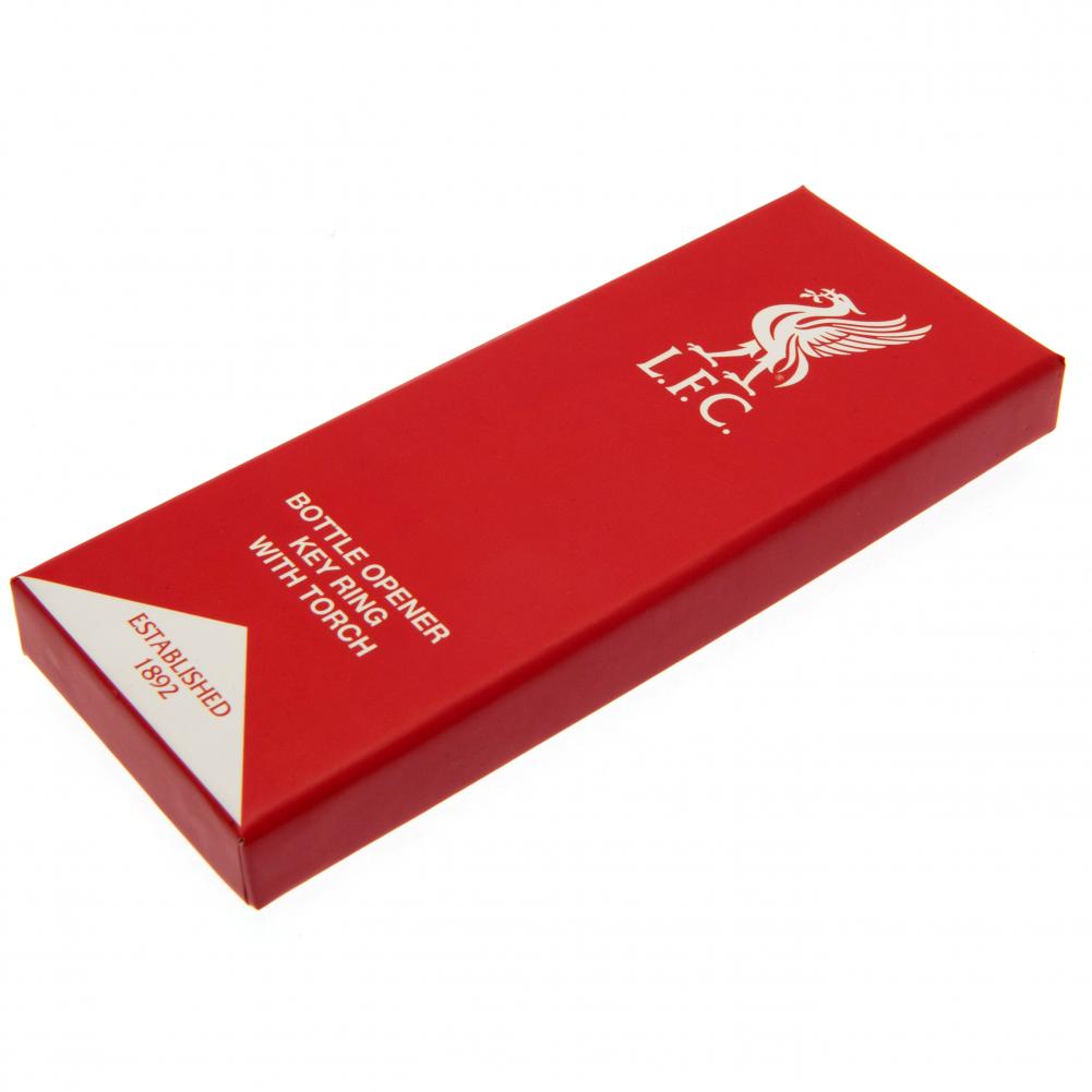 Liverpool FC Keyring Torch Bottle Opener BK