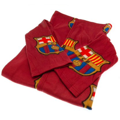 巴塞罗那足球俱乐部舒适羊毛毯