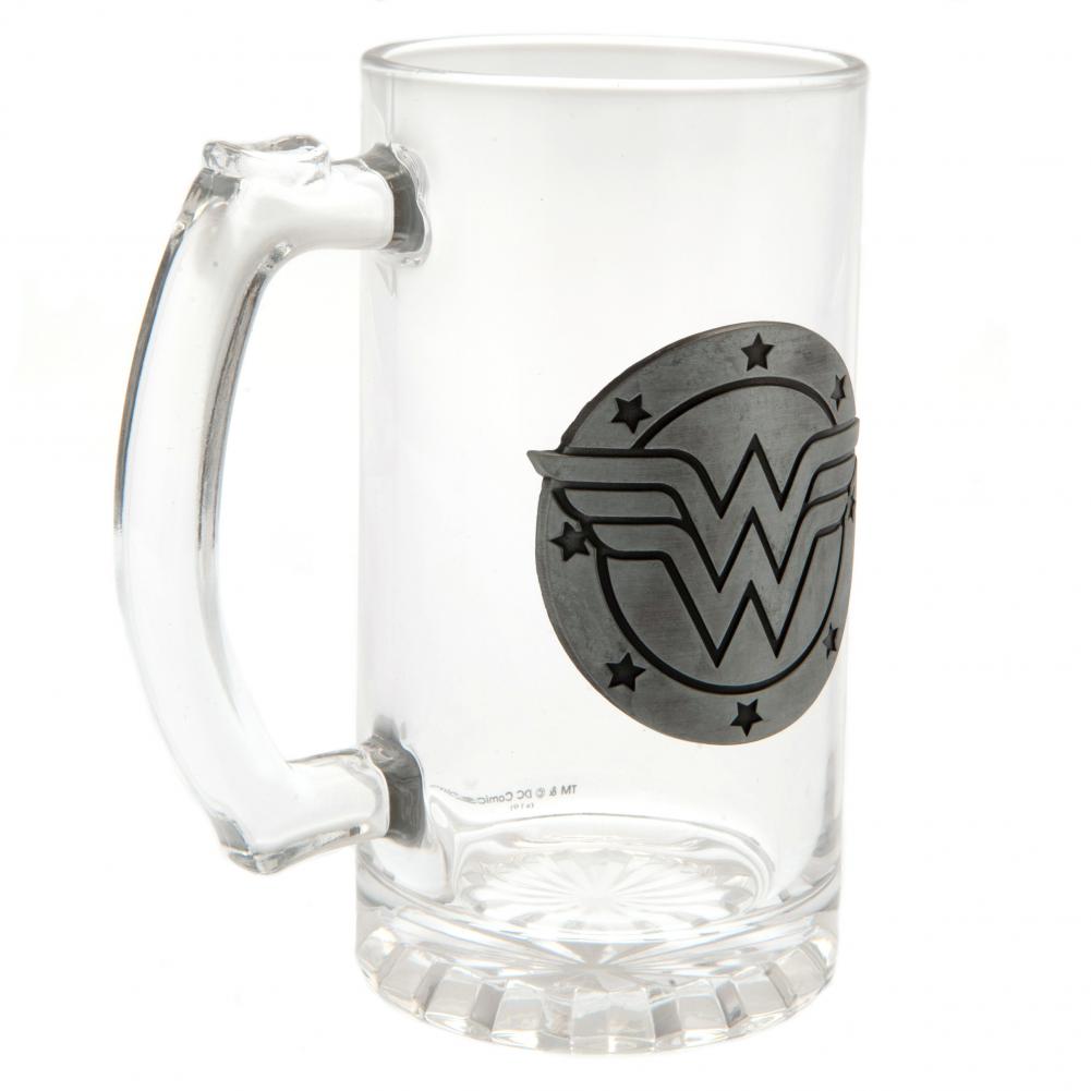 Wonder Woman Glass Tankard