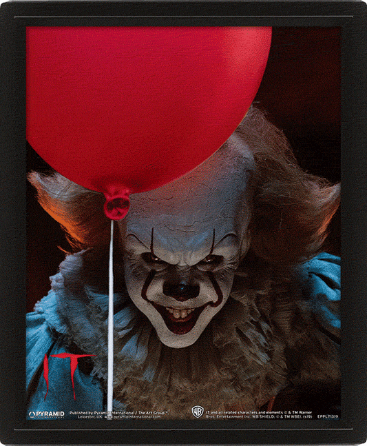IT 相框 3D 照片 Pennywise