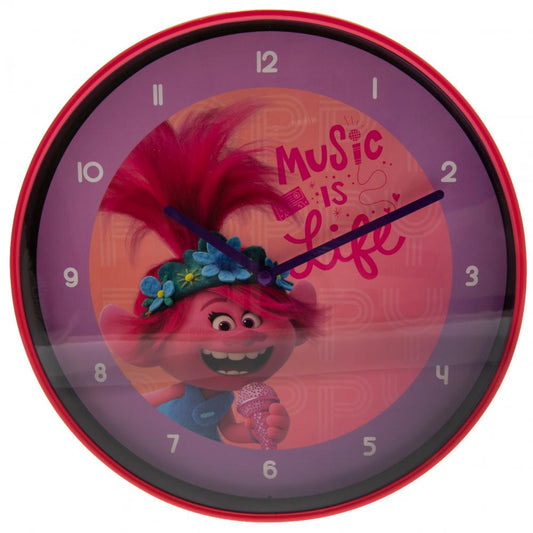 Trolls World Tour Wall Clock