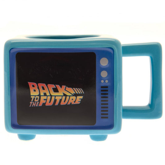 Back To The Future Retro TV Heat Changing 3D Mug