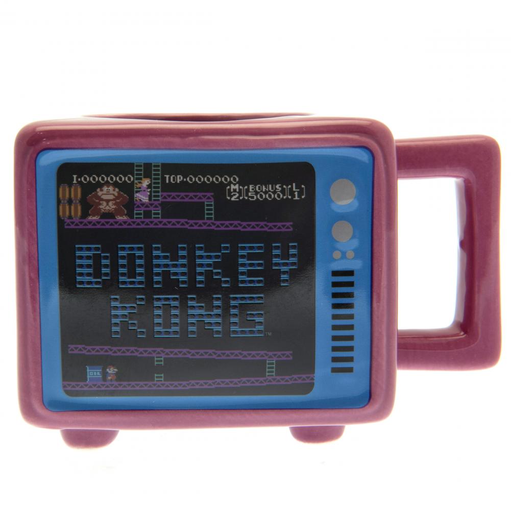 Donkey Kong Retro TV Heat Changing 3D Mug