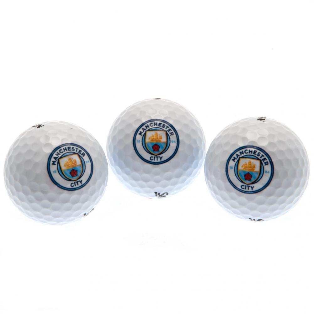 Manchester City FC Golf Ball Tube