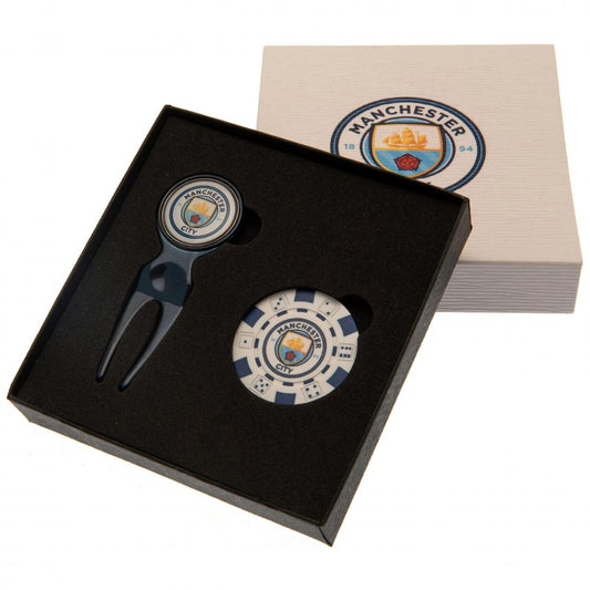 Manchester City FC Golf Gift Set