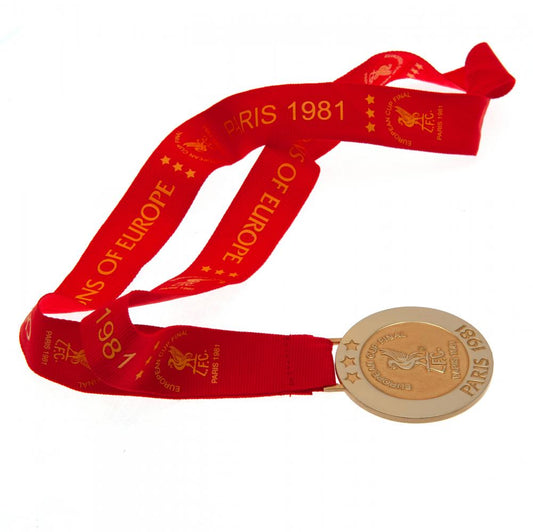 Liverpool FC Paris 81 Replica Medal