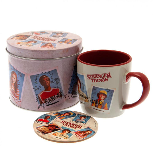 Stranger Things Mug & Coaster Gift Tin