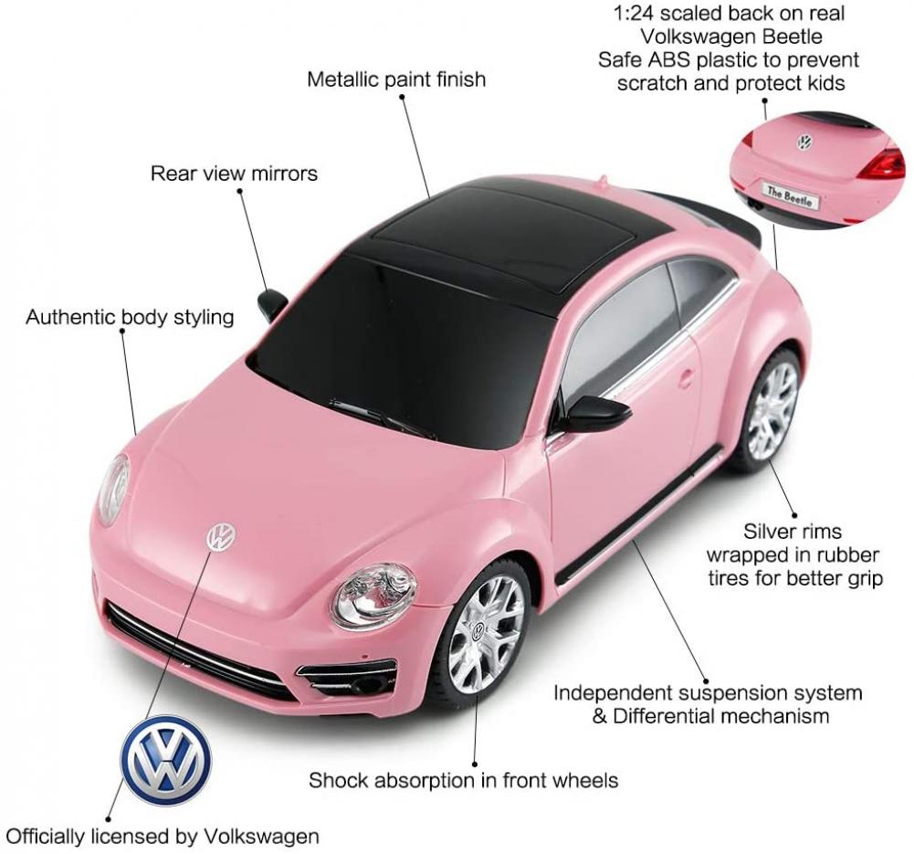 Volkswagen Beetle Radio Controlled Car 1:24 Scale
