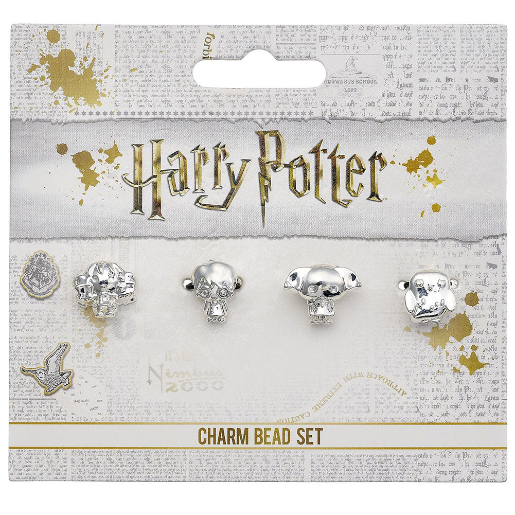 Harry Potter Silver Plated Spacer Bead Set