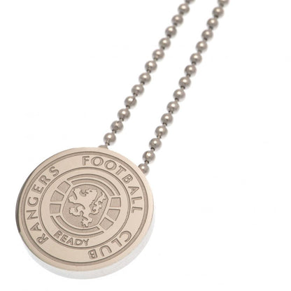 Rangers FC Stainless Steel Pendant & Chain RC