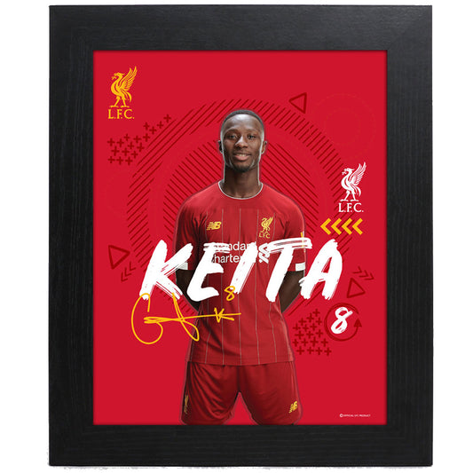 Liverpool FC Picture Keita 10 x 8