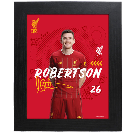 Liverpool FC Picture Robertson 10 x 8