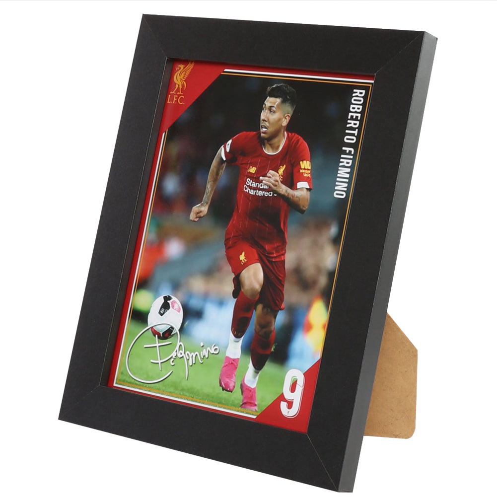 Liverpool FC Picture Firmino 8 x 6