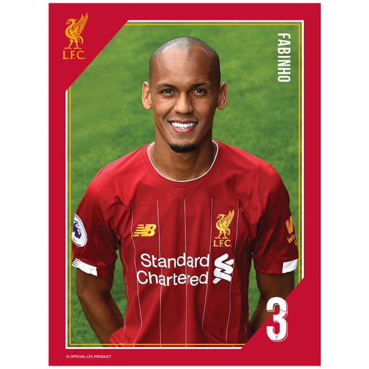 Liverpool FC Headshot Photo Fabinho