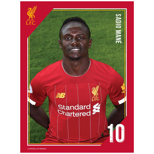 Liverpool FC Headshot Photo Mane