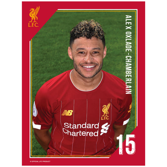 Liverpool FC Headshot Photo Oxlade-Chamberlain