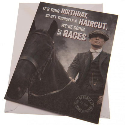 Peaky Blinders Birthday Card Races