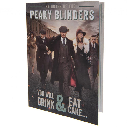 Peaky Blinders 生日贺卡 吃蛋糕
