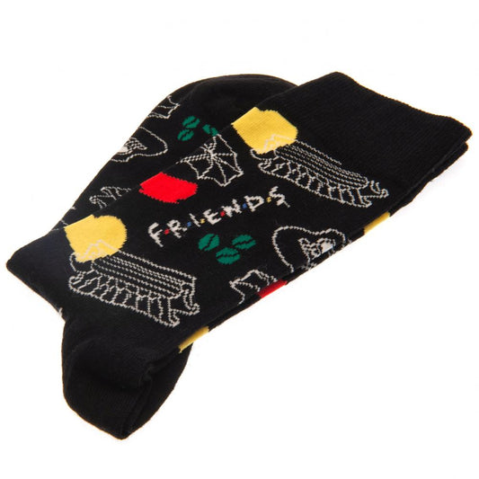 Friends Socks Infographic - Size 6-11