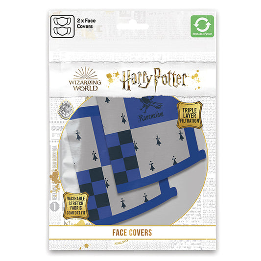 Harry Potter 2pk Face Coverings Ravenclaw