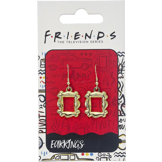 Friends Gold Plated Earrings Frame