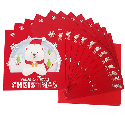 リバプールFCのクリスマスカード