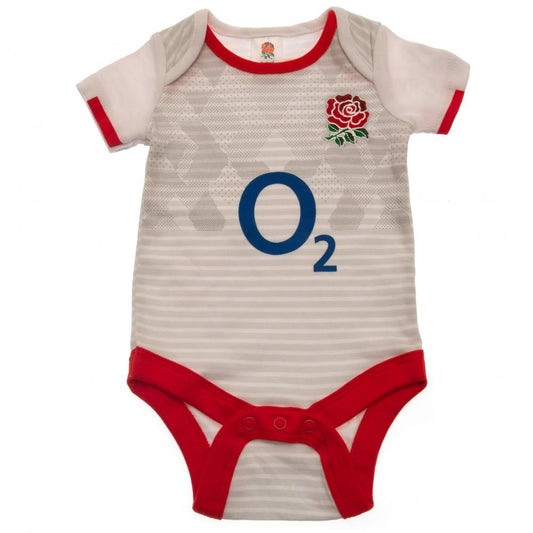 England RFU 2 Pack Bodysuit 0-3 Mths ST