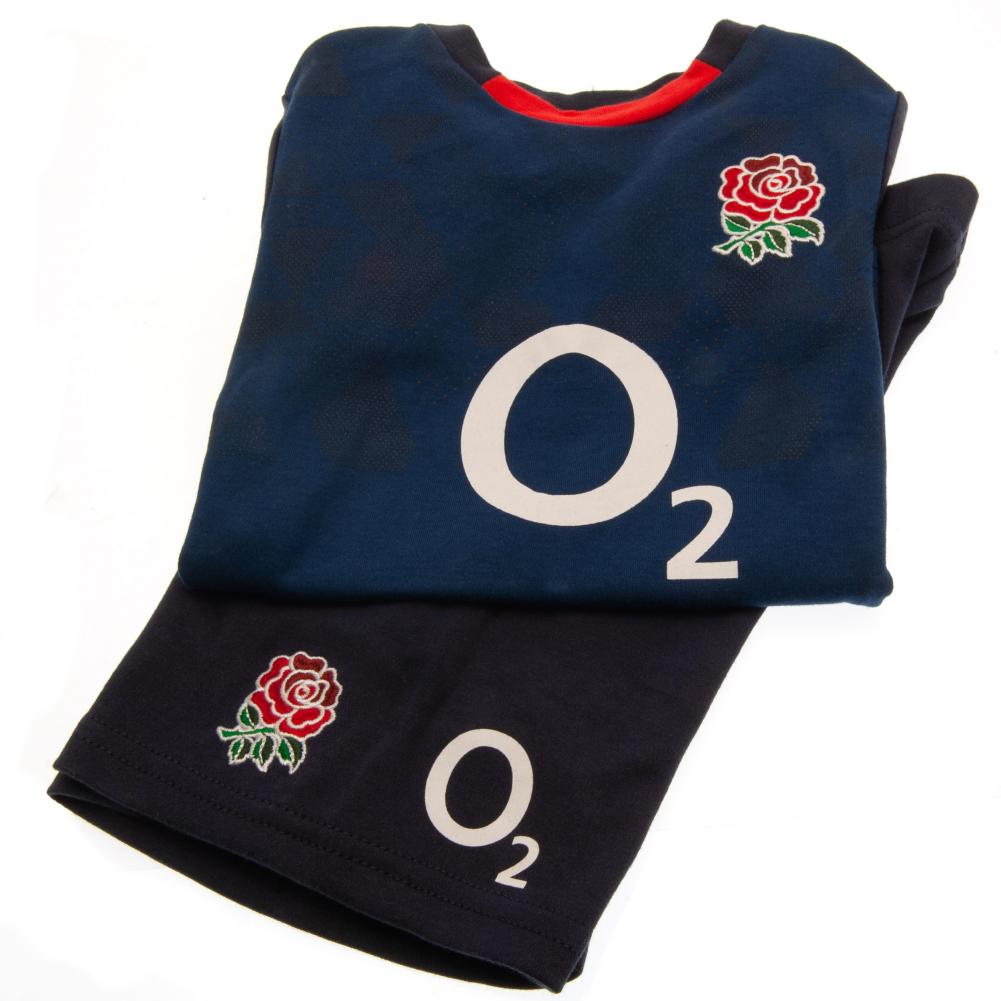 England RFU Shirt & Short Set 12/18 mths NV